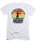 1 Education Is Important Archery Archer Toms Store T-Shirt