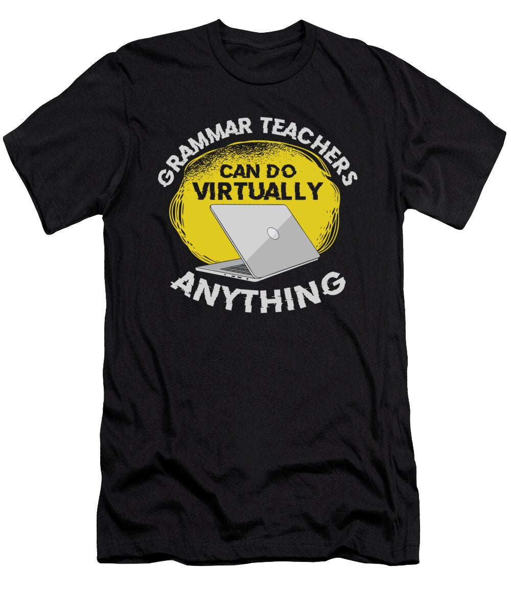 1 English Grammar Teacher Virtual Computer Toms Store T-Shirt