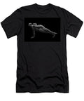 1 Female Model Lying on Back of Male Panoramic Images T-Shirt
