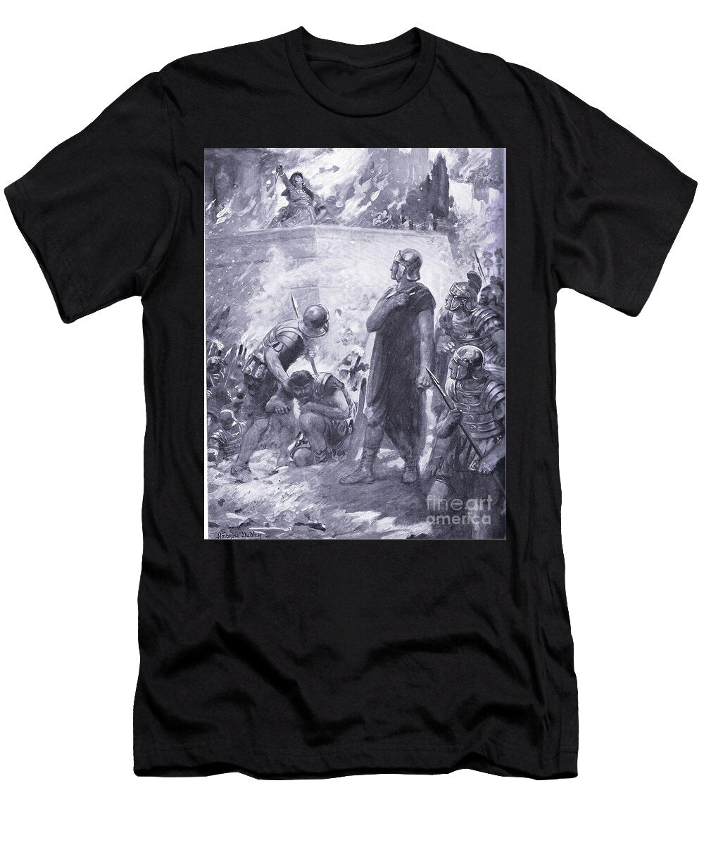 1 Final Destruction of Carthage By the Romans Robert Ambrose Dudley T-Shirt