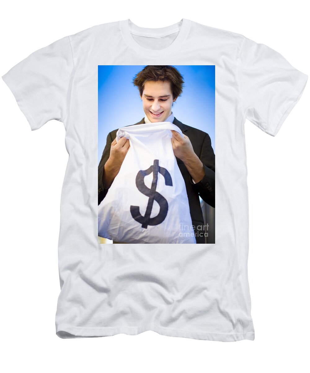 1 Financial Reward of Business Success Ryan Jorgensen T-Shirt