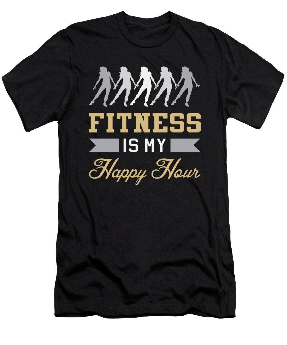 1 Fitness Gym Dance Dancing Workout Sport Gift Idea Tshirtconcepts Marvin Poppe T-Shirt