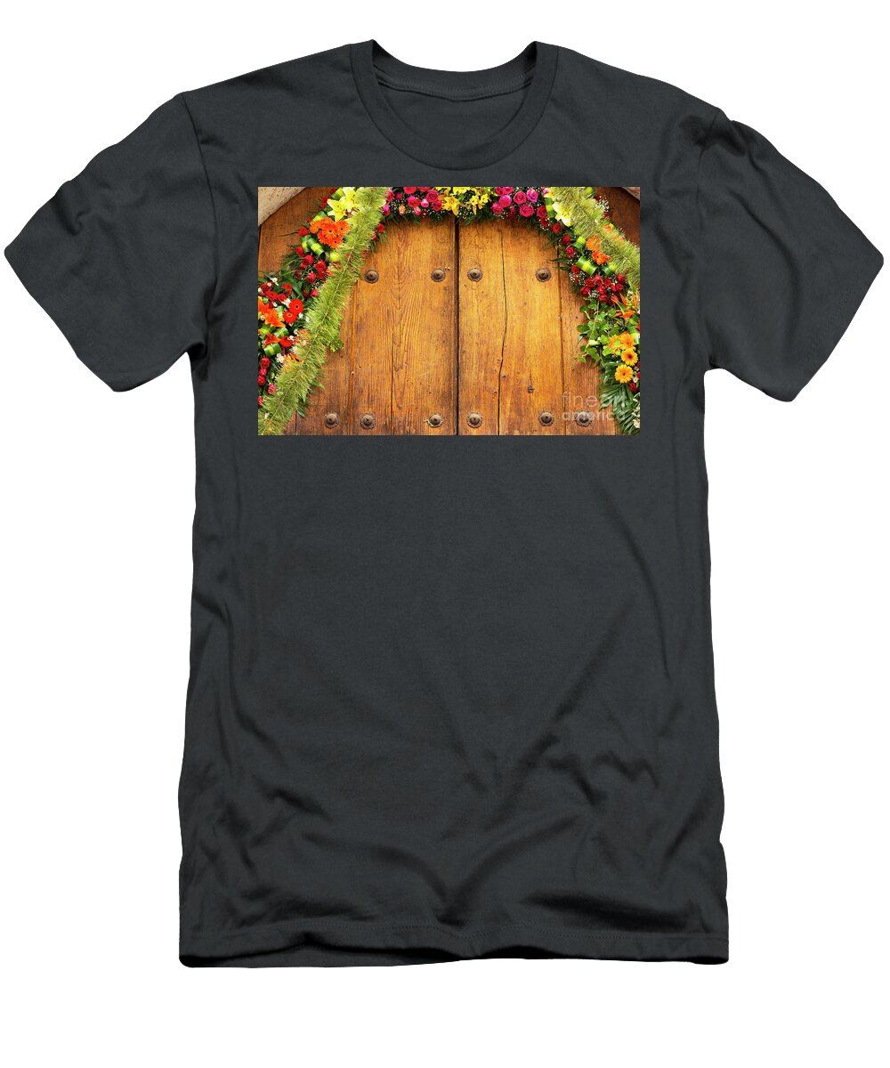 1 Floral Archway with Copy Space Thp Creative T-Shirt