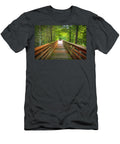 1 Florida Boynton Beach Green Cay Nature Center Wetlands Wooden Footpath in the Woods Laura Diez T-Shirt
