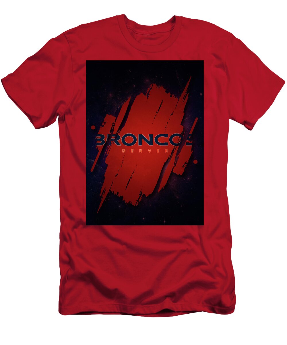 1 Football Denver Broncos Leith Huber T-Shirt