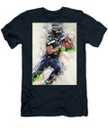 1 Football Seattle Seahawks Player Marshawn Lynch Marshawnlynch Marshawn Lynch Marshawnterrelllynch Ma Wrenn Huber T-Shirt