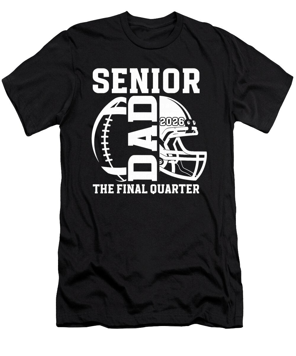 1 Football Senior Dad 2026 Proud Football Senior Coami Tacti T-Shirt