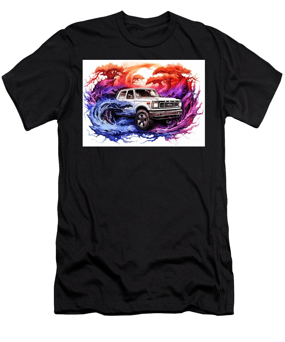 1 Ford Bronco Car Destiney Sullivan T-Shirt