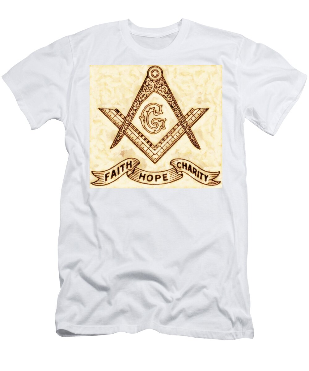 1 Freemason Symbolism By Pierre Blanchard Pierre Blanchard T-Shirt