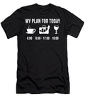 1 Funny Accountant Job Bookkeeping Degree My Plan for Today Lukas Davis T-Shirt