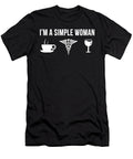 1 Funny Doctor Job Medical Degree Simple Man Lukas Davis T-Shirt