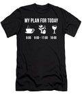 1 Funny Marine Biologist Job Biology Degree My Plan for Today Lukas Davis T-Shirt