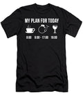 1 Funny Nurse Job Nursing Degree My Plan for Today Lukas Davis T-Shirt