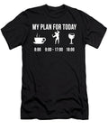 1 Funny Powerlifting Fitness Powerlifter My Plan for Today Muc Designs T-Shirt