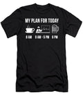 1 Funny Teacher Job Teaching Degree My Plan for Today Lukas Davis T-Shirt