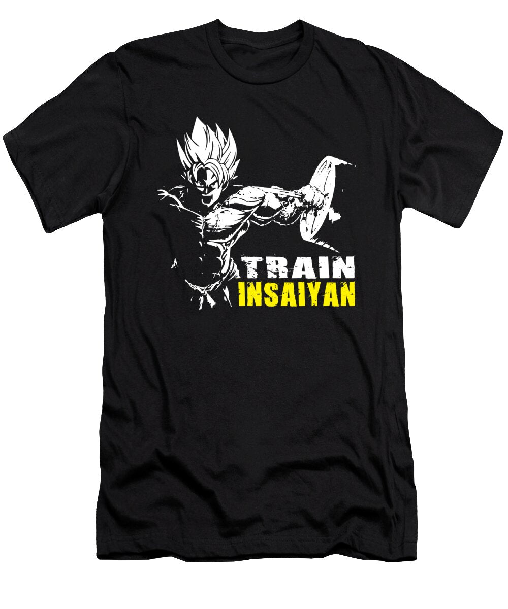 1 Goku Train Insaiyan Matthew Chan T-Shirt