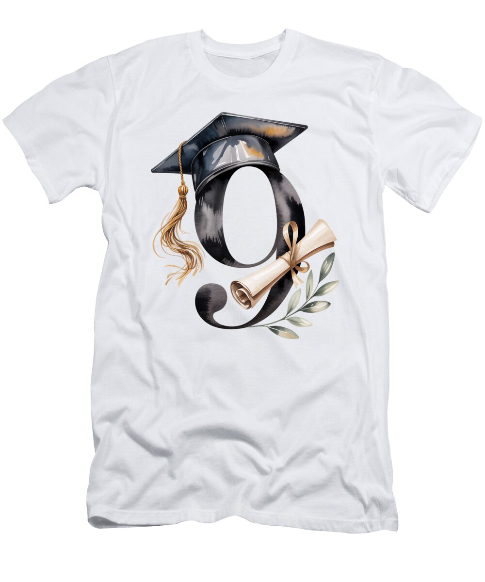 1 Graduation Cap and Diploma Design Joanna Redesiuk T-Shirt