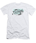 1 Graduation Ceremony with Graduates in Line Csa Images T-Shirt