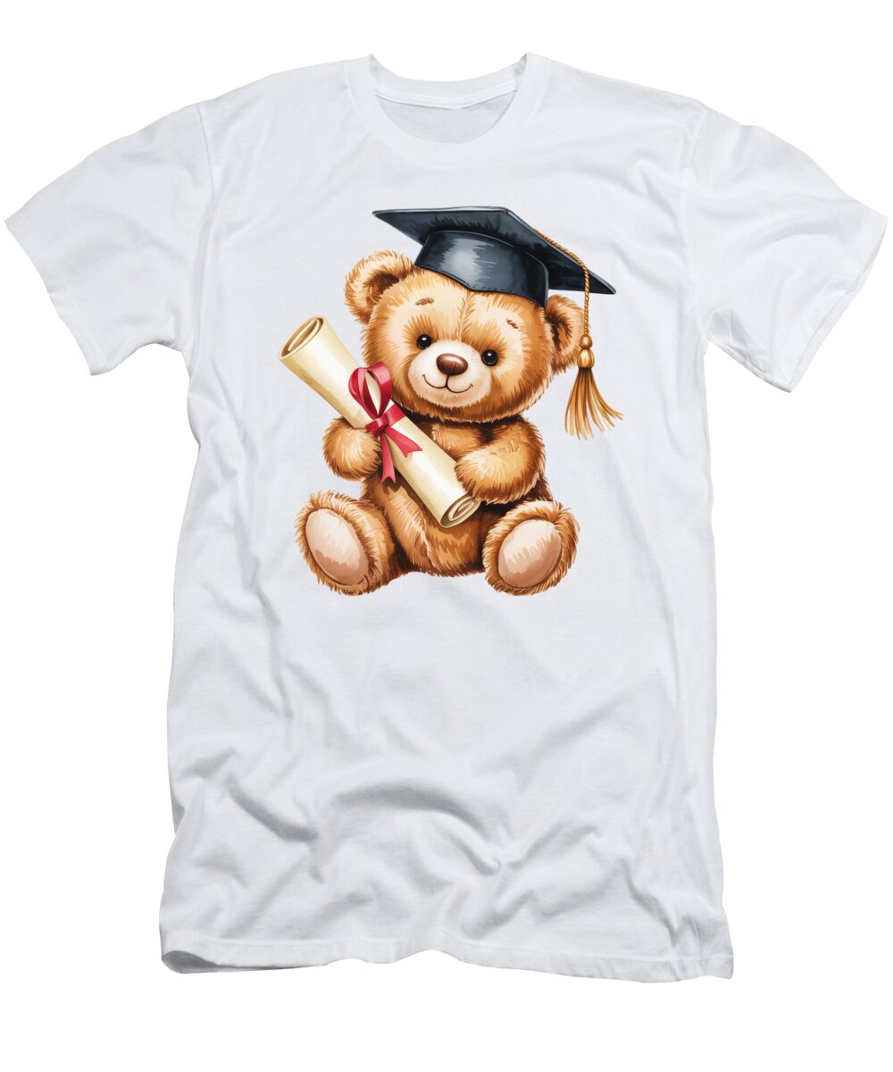 1 Graduation Teddy Bear Joanna Redesiuk T-Shirt