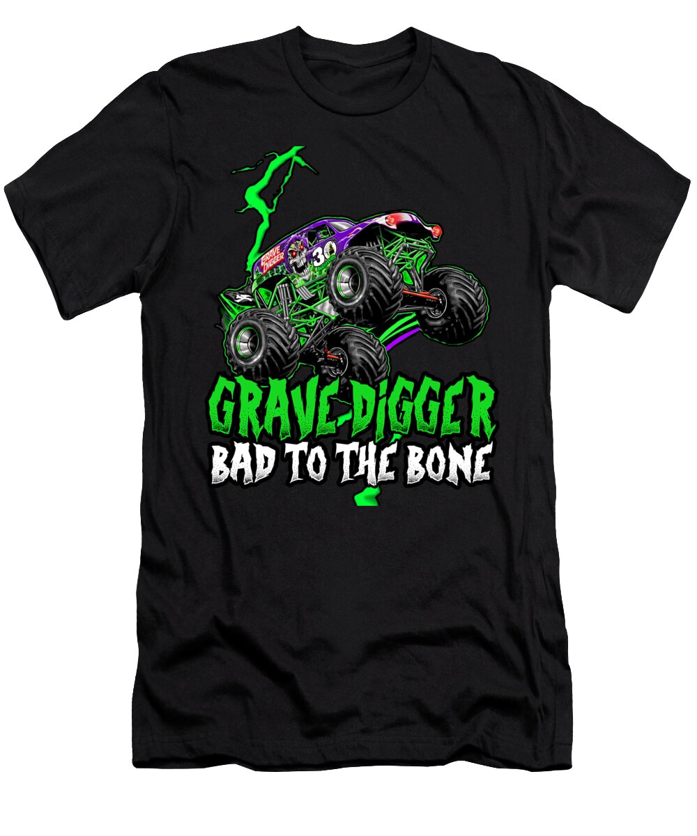 1 Grave Digger Monster Truck Joye T-Shirt