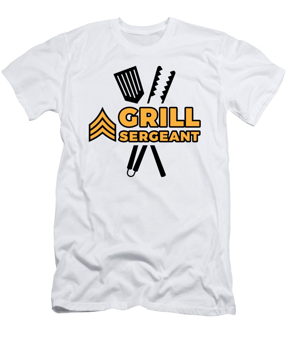 1 Grill Sergeant Barbecue Bbq Grilling Meat Mister T-Shirt