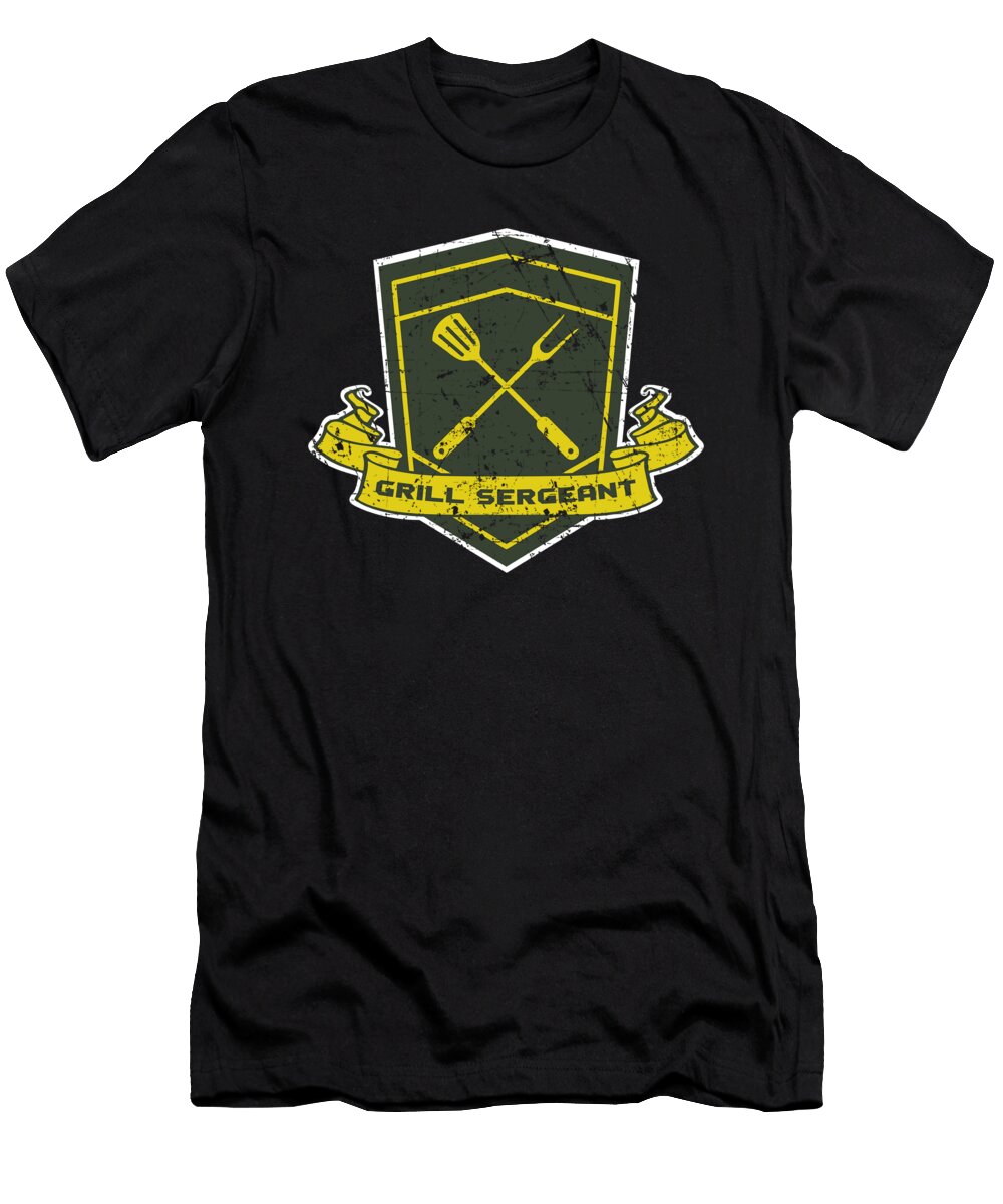 1 Grill Sergeant Barbecuing Bbq Smoker Toms Store T-Shirt