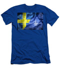 1 Grunge Flags of Sweden and Nato Illustration Brch Photography T-Shirt