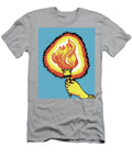 1 Hand Holding a Burning Torch Csa Images T-Shirt