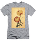 1 Hybrid Yellow and Scarlet Pompon Chrysanthemum Keika Hasegawa T-Shirt