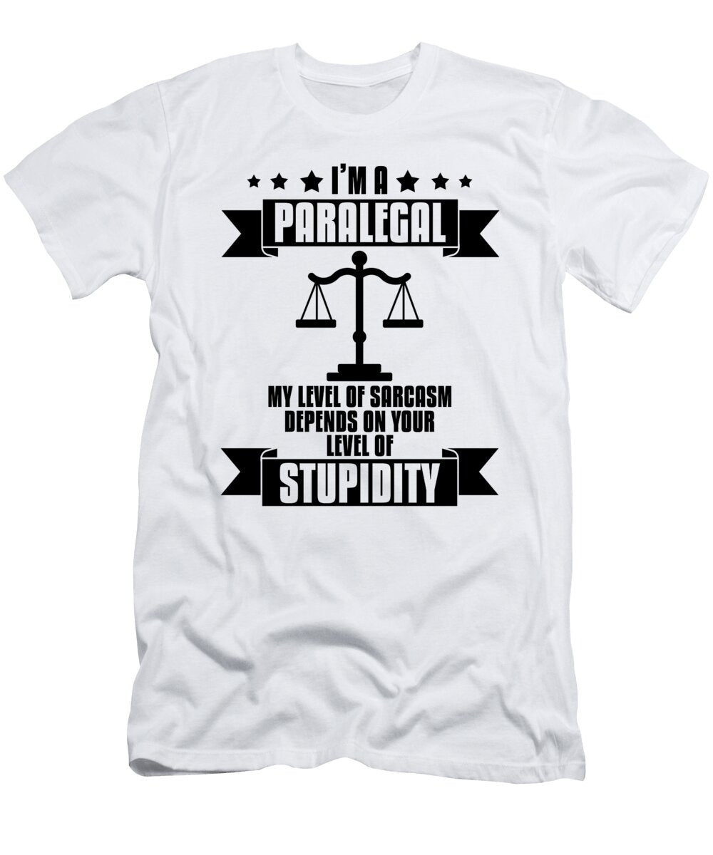 1 Im a Paralegal Legal Assistant Attorney Lawyer Florian Dold Art T-Shirt