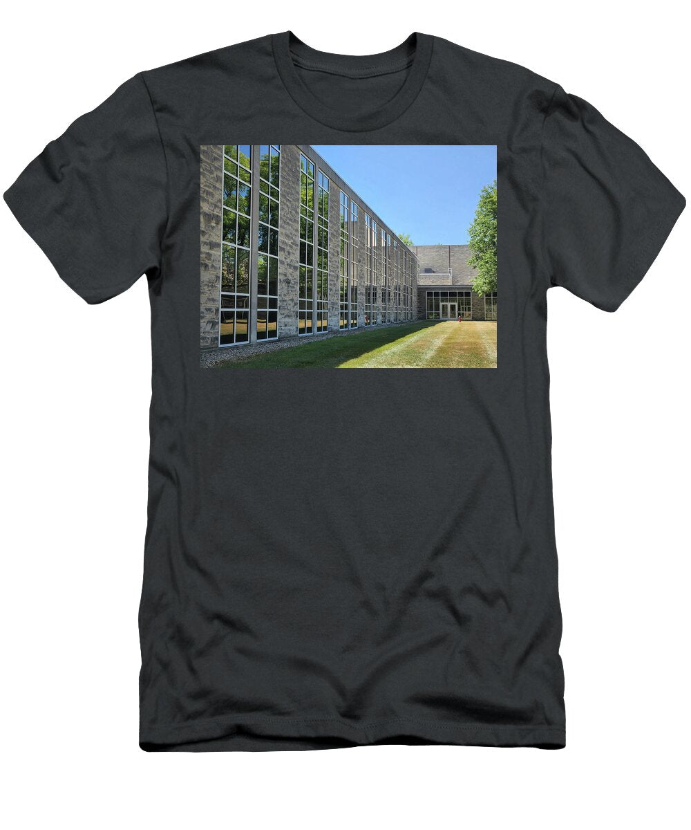 1 Indiana University College Campus White Building Kokomo Kelly Johnson T-Shirt