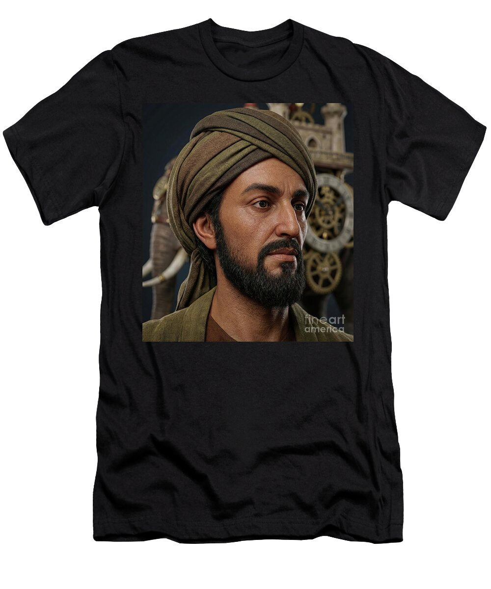 1 Ismail Al Jazari the Master of Mechanical Engineering and Fathe Gianpiero Lauretta T-Shirt