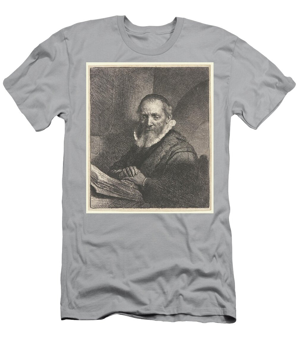 1 Jan Cornelis Sylvius Preacher Rembrandt Van Rijn T-Shirt