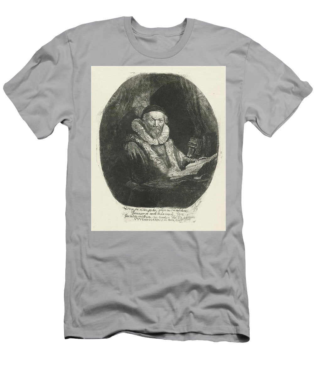 1 Jan Uytenbogaert Preacher of the Remonstrants 0001 1 Rembrandt T-Shirt