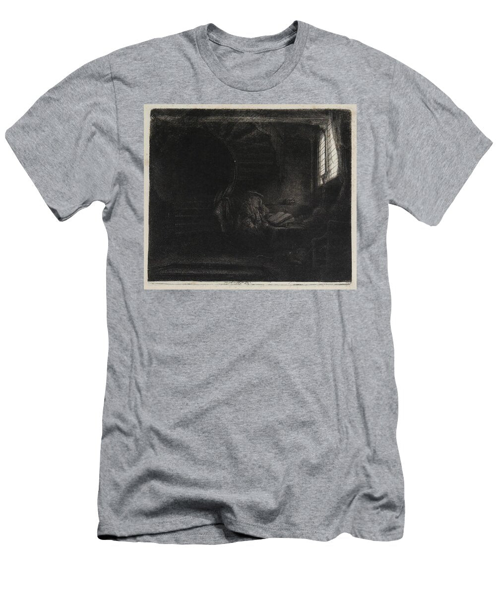 1 Jerome in a Dark Chamber 0004 Rembrandt T-Shirt