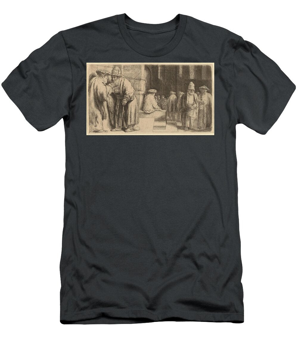 1 Jews in the Synagogue 0001 Rembrandt T-Shirt