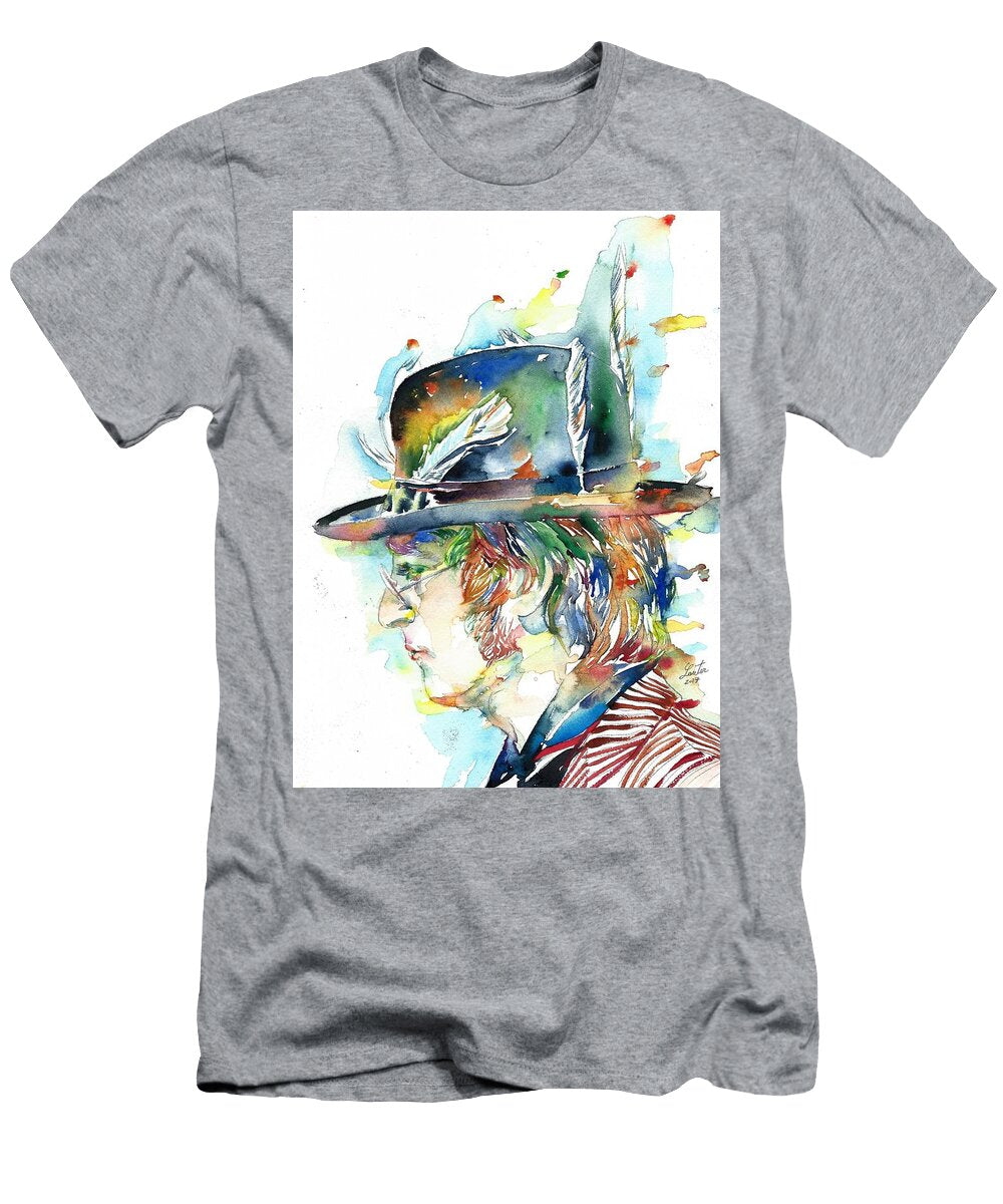 1 John Lennon Watercolor Portrait8 Fabrizio Cassetta T-Shirt