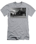 1 Jones Att Stadium At Texas Tech University in Black and White Eldon Mcgraw T-Shirt