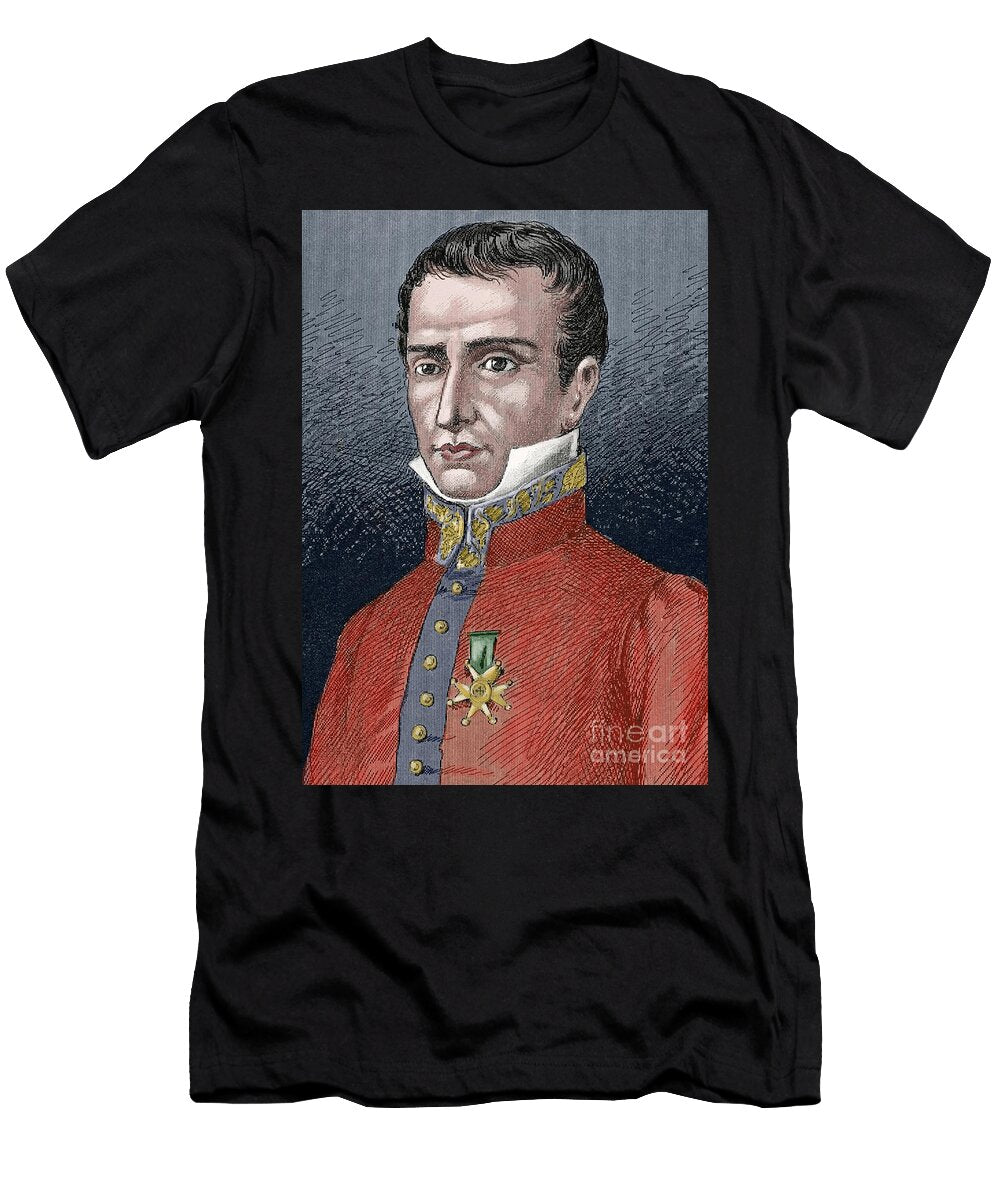 1 Jose Manso Y Sola 1785 1863 General and Captain General of the Royal Army of Fernando Vii and Elizabeth Ii Juan Serra Y Pausas T-Shirt