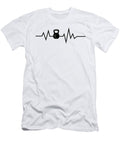 1 Kettlebell Workout Weightlifting Heartbeat Elia Marts T-Shirt