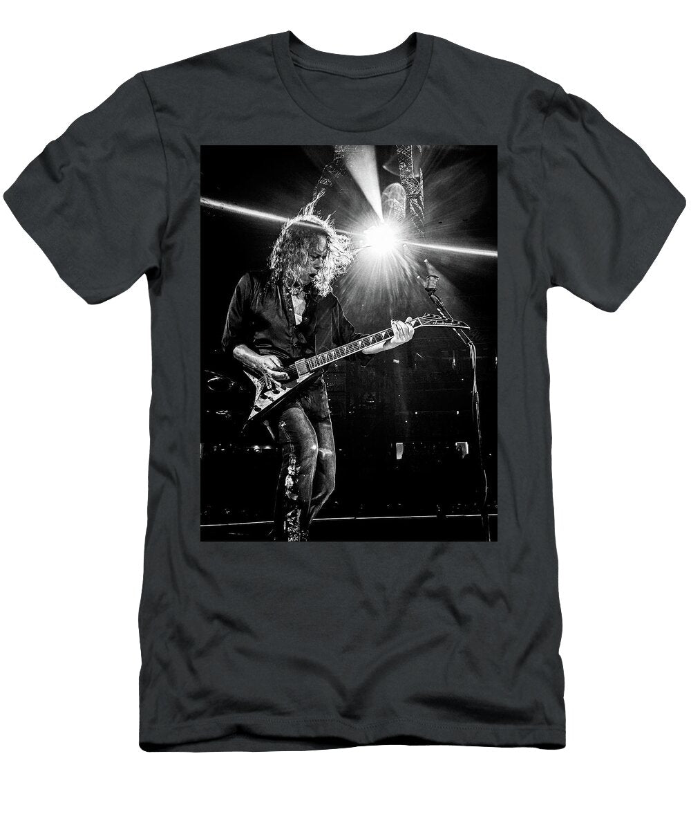 1 Kirk Hammett in Arlington Texas on the M72 Tour 2023 John Hardin T-Shirt