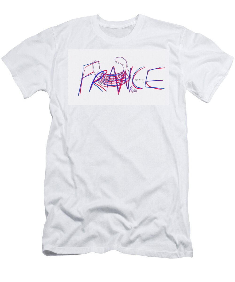 1 LA France Richard Popitti T-Shirt