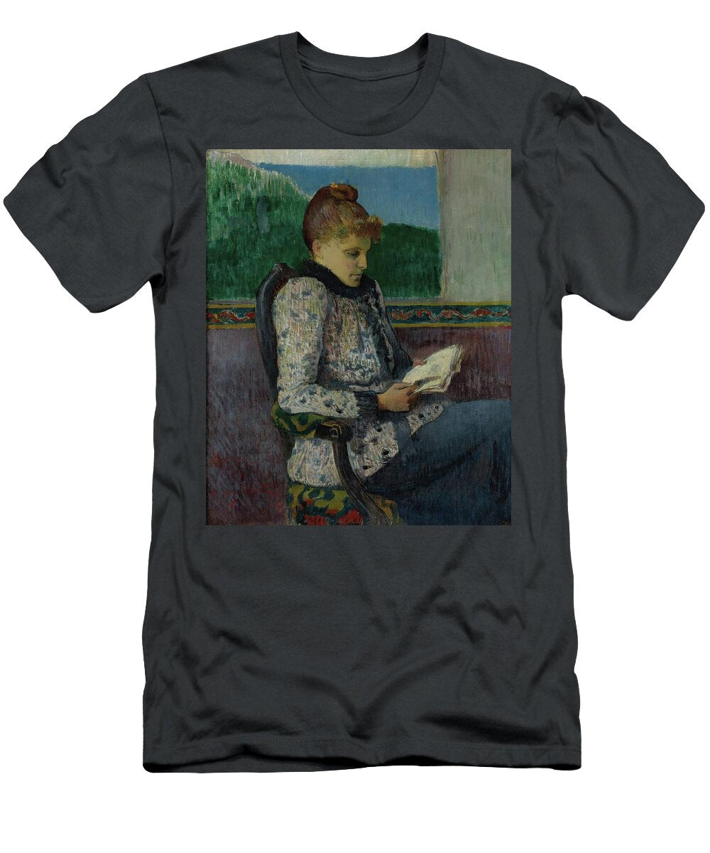 1 Lecture a LA Fenetre Henry Moret T-Shirt