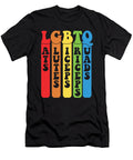 1 Lgbtq Rainbow Pride Lats Glutes Biceps Triceps Quads Gym Maximus Designs T-Shirt