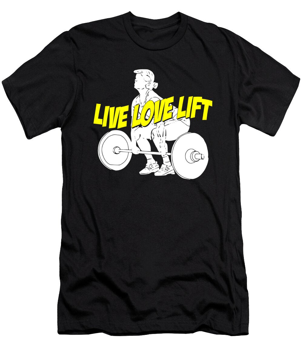 1 Live Love Lift Passion Loft T-Shirt