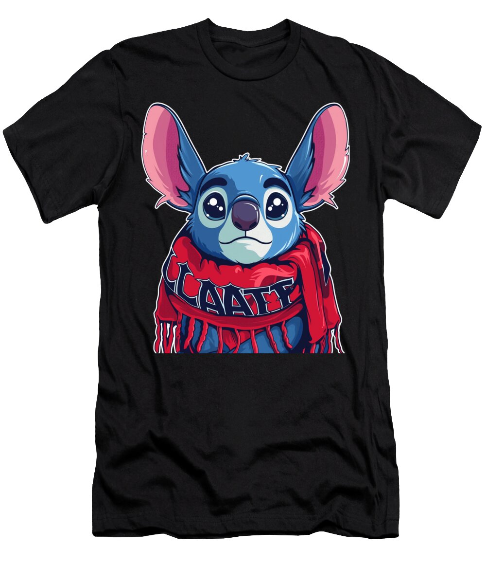 1 Los Angeles Angels Clash Stitch Rush T-Shirt