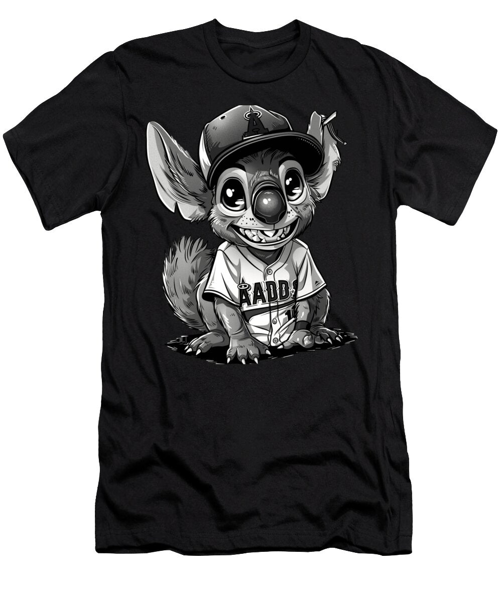 1 Los Angeles Angels Comparison Stitch Rush T-Shirt