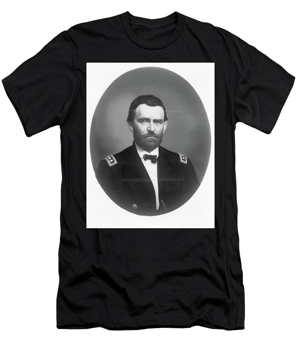 1 Major General Ulysses S Grant C 1866 Chromolithograph American Photographer T-Shirt