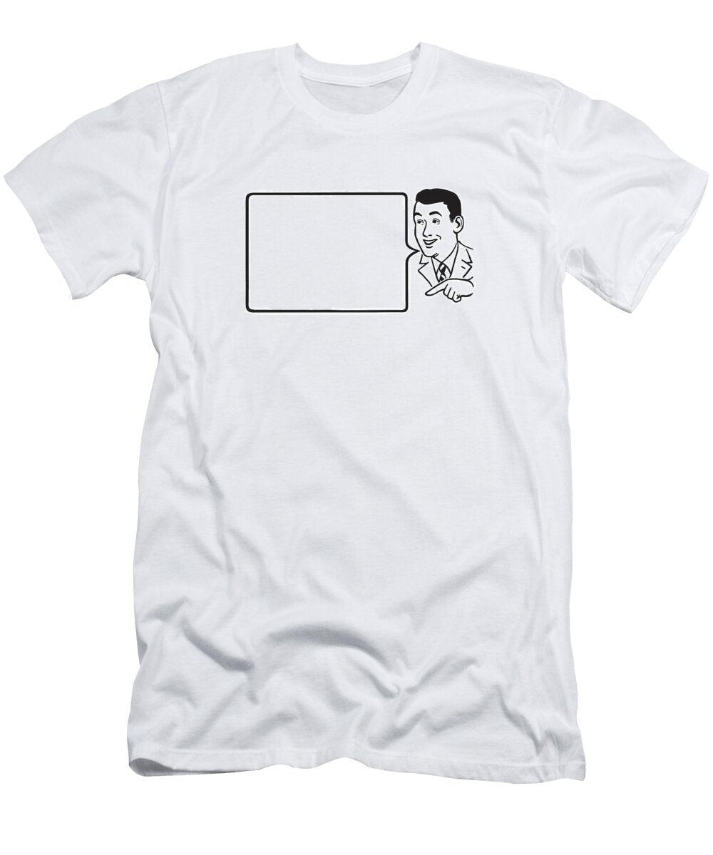 1 Man Announcing Csa Images T-Shirt
