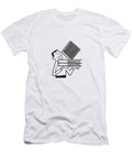 1 Man Balancing One Book on Two Others Csa Images T-Shirt